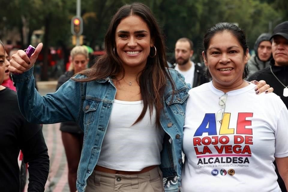 Alessandra Rojo de la Vega, alcaldesa electa de Cuauhtémoc.