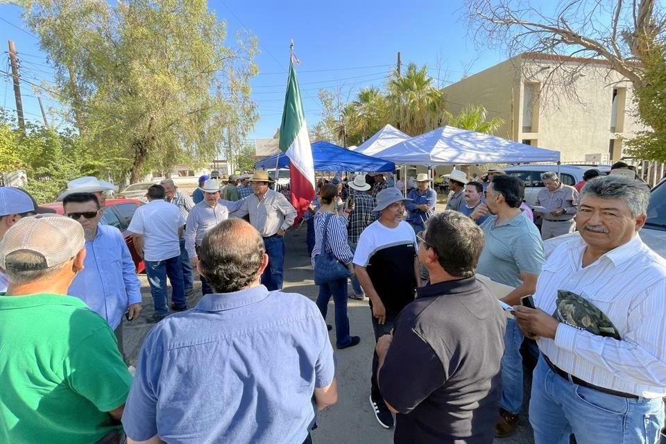 La protesta de los productores agrícolas será intermitente debido a las altas temperaturas.