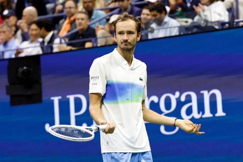 Daniil Medvedev quedó eliminado del US Open.