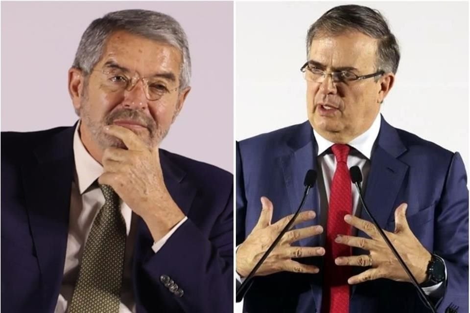 Juan Ramón de la Fuente y Marcelo Ebrard.