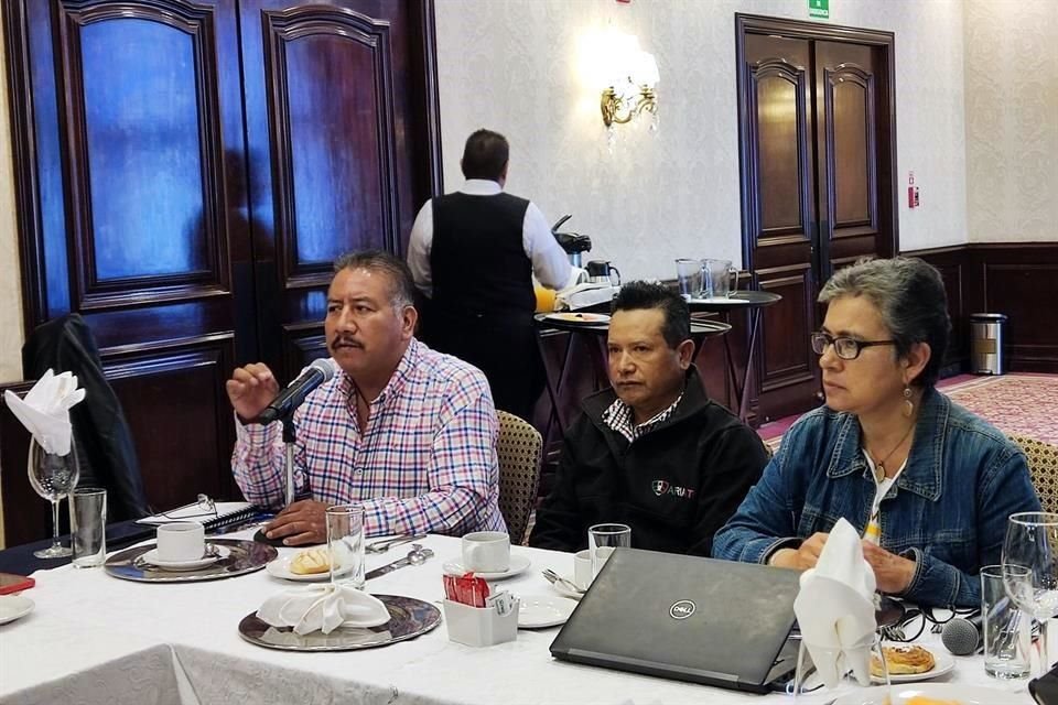 Pinedo relató la experiencia de la comunidad de Cedros, en el municipio de Mazapil, Zacatecas, con la operación de la Minera Peñasquito.