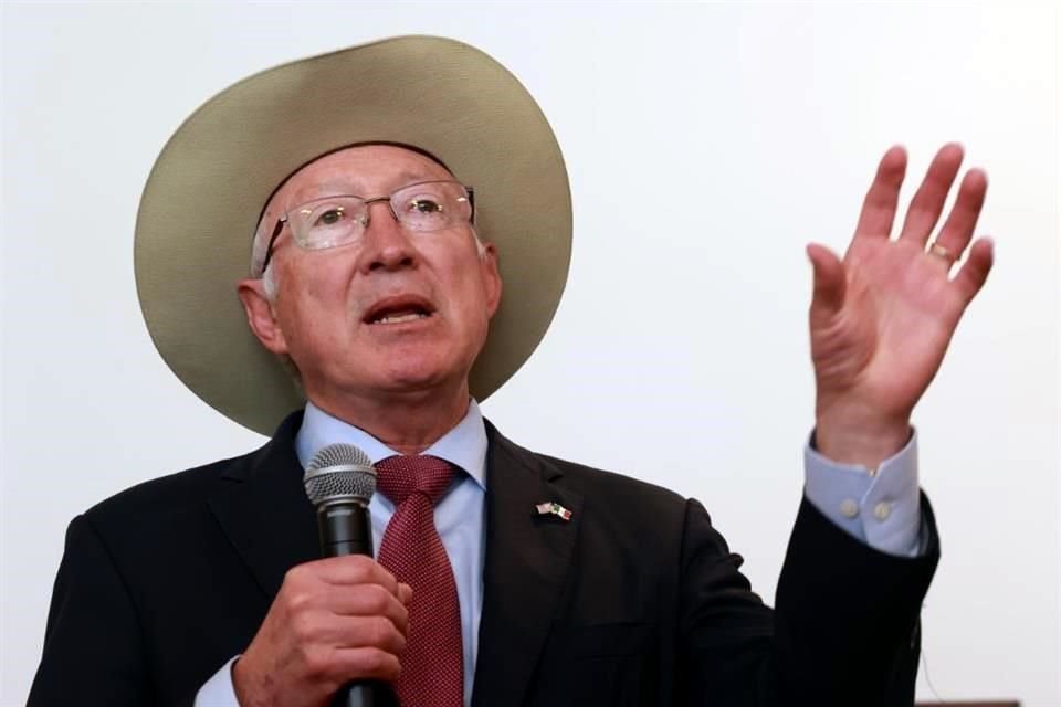 Ken Salazar, Embajador de Estados Unidos en México.