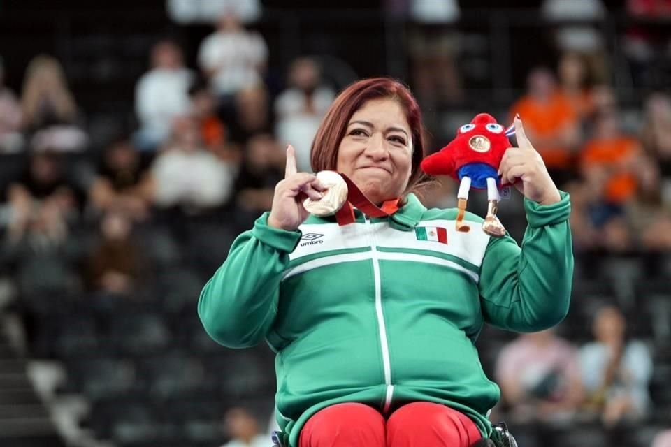 Pérez suma medalla Paralímpica a su palmarés.