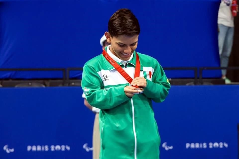 Jesús Alberto Gutiérrez Bermúdez logra Bronce Paralímpico.