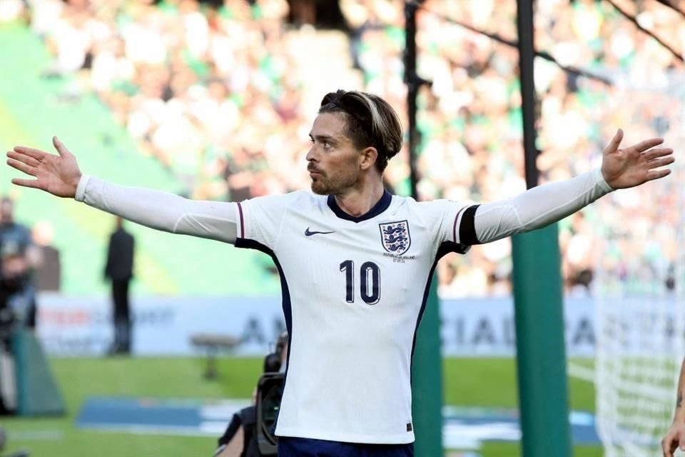 Jack Grealish sentenció el partido para los 'Tres Leones' antes de la media hora de juego en Irlanda.