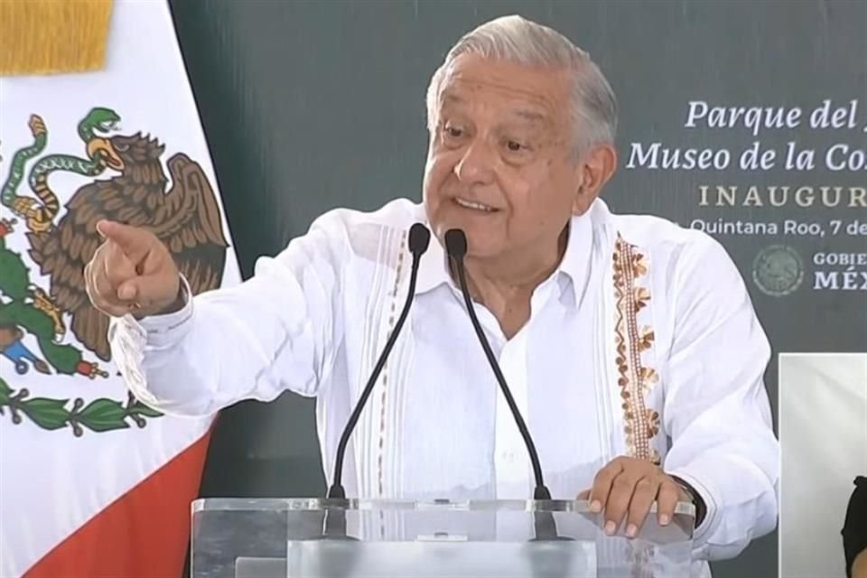 El Presidente López Obrador dijo que hay quienes buscan confundir al afirmar que la reforma judicial trae consigo inestabilidad económica.