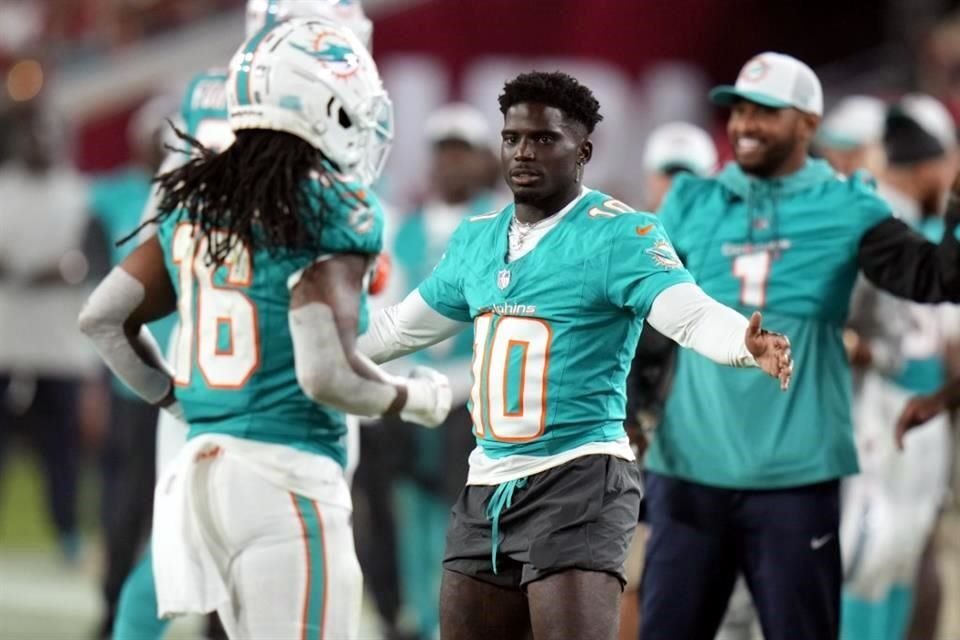 Tyreek Hill tuvo un breve arresto por exceso de velocidad en Miami antes del juego ante Jaguars por la Semana 1 de la NFL.