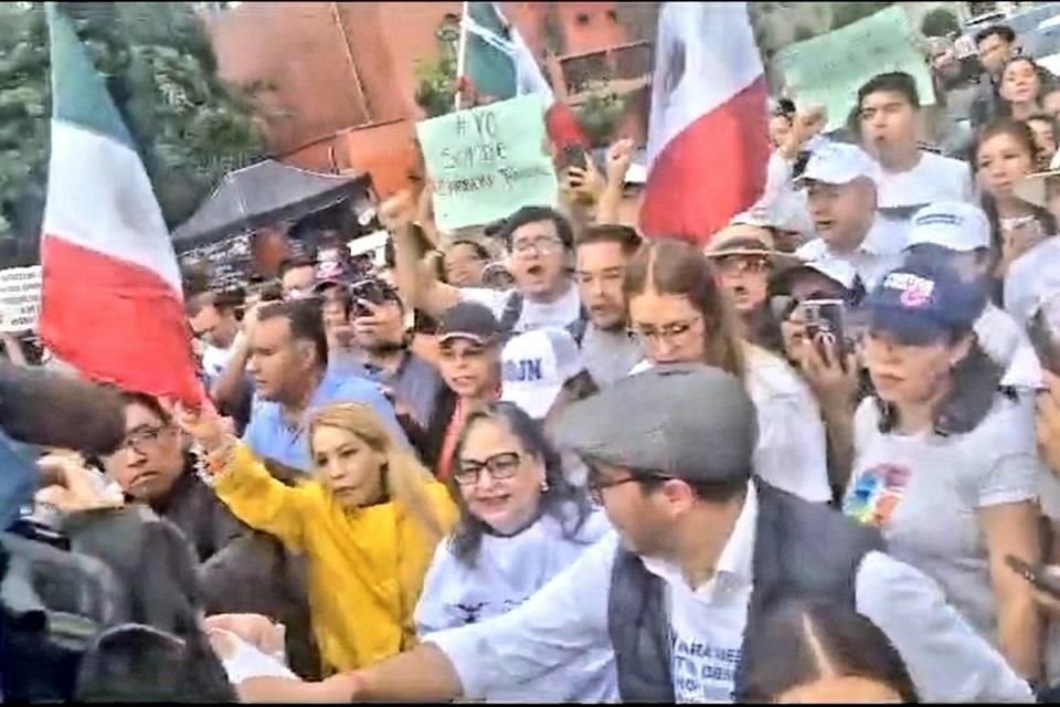 La Ministra Norma Piña acompañó las manifestaciones de rechazo de los trabajadores del Poder Judicial