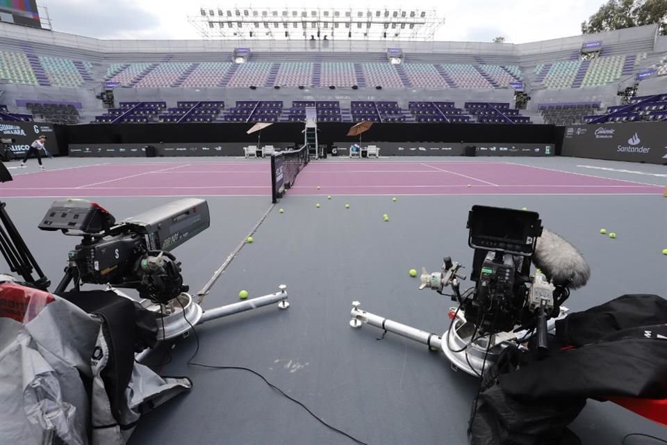 ¡No más jueces de línea! El GDL Open contará con tecnología de línea para señalar si la pelota está in u out.