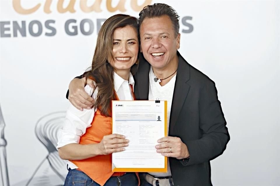 Verónica Delgadillo, Alcaldesa electa de Guadalajara y Pablo Lemus, Gobernador electo.