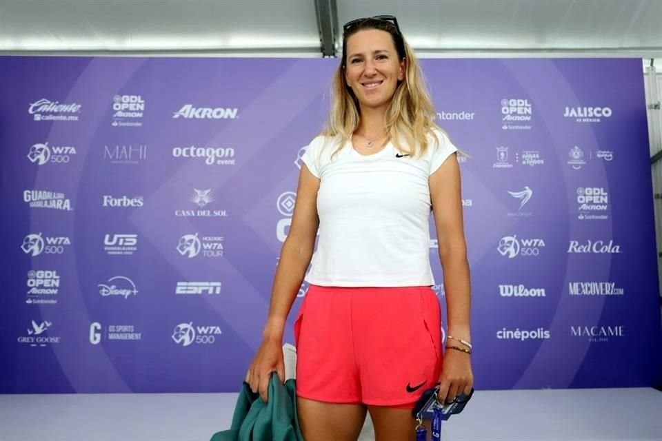 Victoria Azarenka quiere volver a disfrutar el hecho de jugar en Guadalajara.