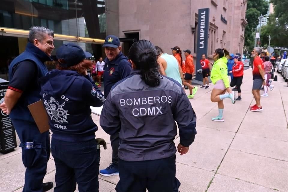 Participantes tuvieron una práctica en la Torre Reforma.