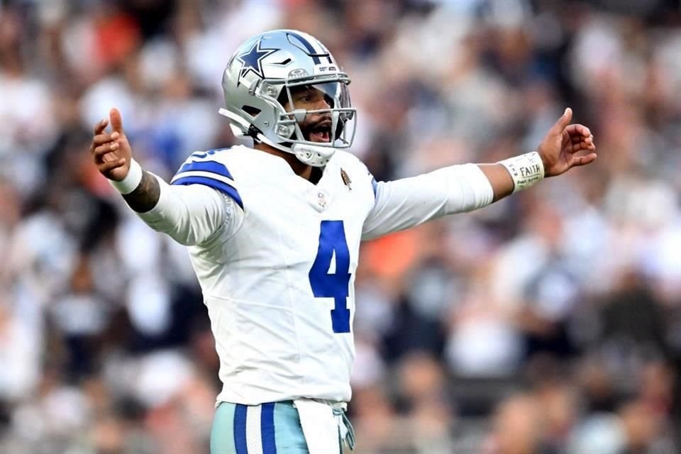 Con su contrato de cuatro años y 260 millones de dólares con Dallas, Dak Prescott cobrará 60 millones por campaña y es el jugador mejor pagado en la historia de la NFL.