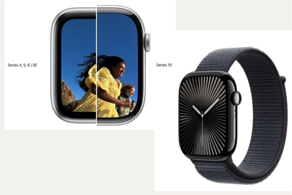 Fueron presentados los Apple Watch Serie 10.