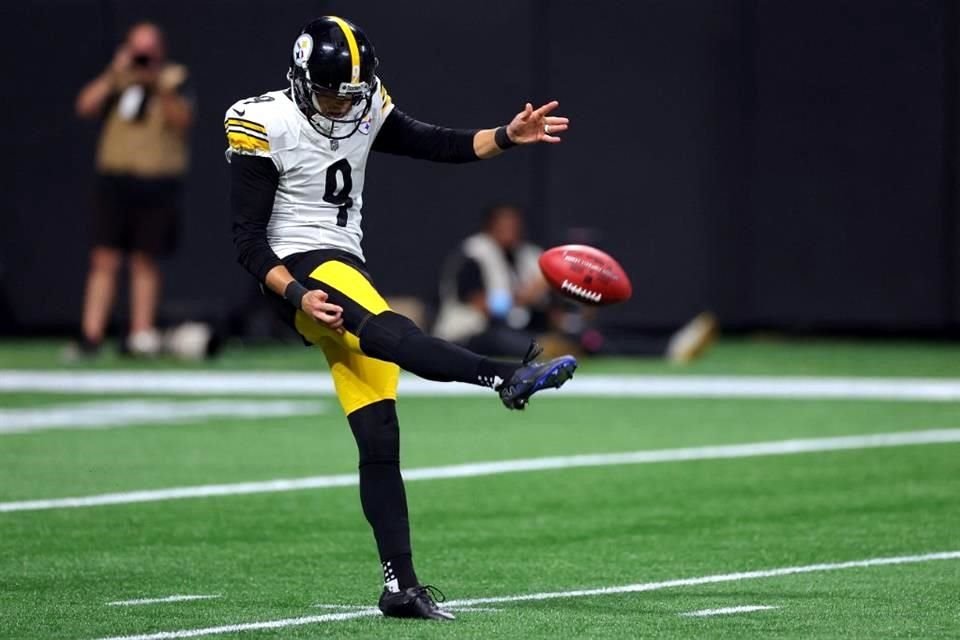 Los 18 puntos que los Steelers anotaron en su victoria de Semana 1 sobre Falcons fueron hechos por el pateador Chris Boswell.