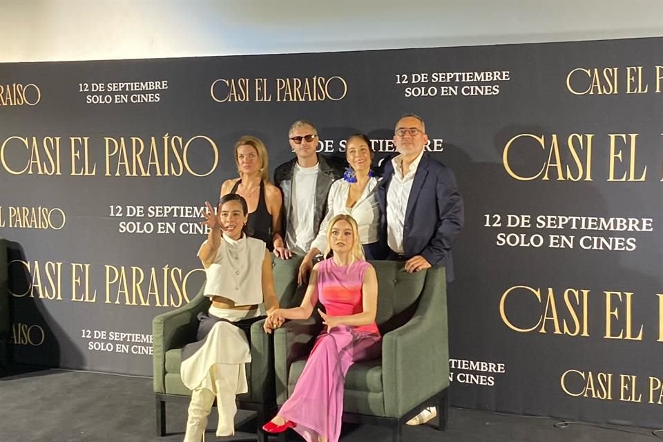 La cinta 'Casi el Paraíso' se estrena el 12 de septiembre en cines.