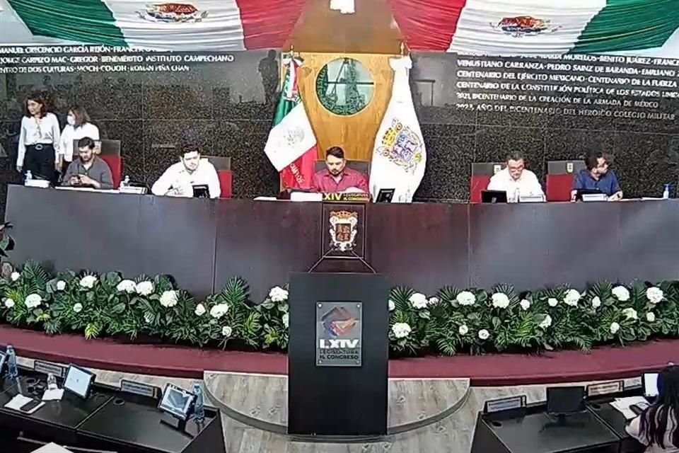 PRI se quedó sin grupo parlamentario en Congreso de Campeche, al no cumplir con el requisito mínimo de diputados en la 64 Legislatura local.