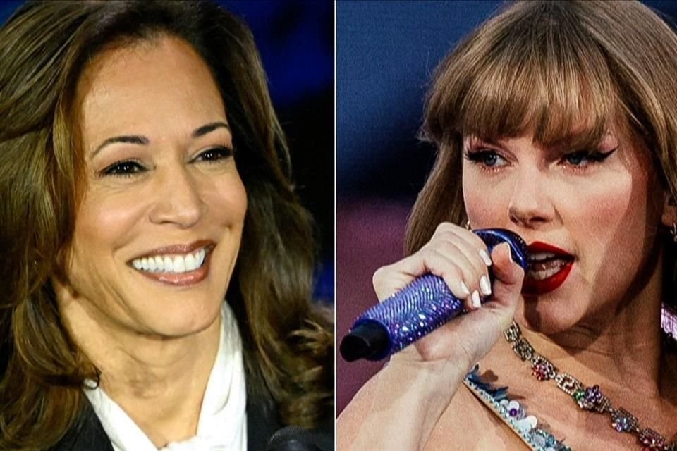 La cantante Taylor Swift anunció su apoyo a la candidata demócrata Kamala Harris para las presidenciales de noviembre frente a Donald Trump.