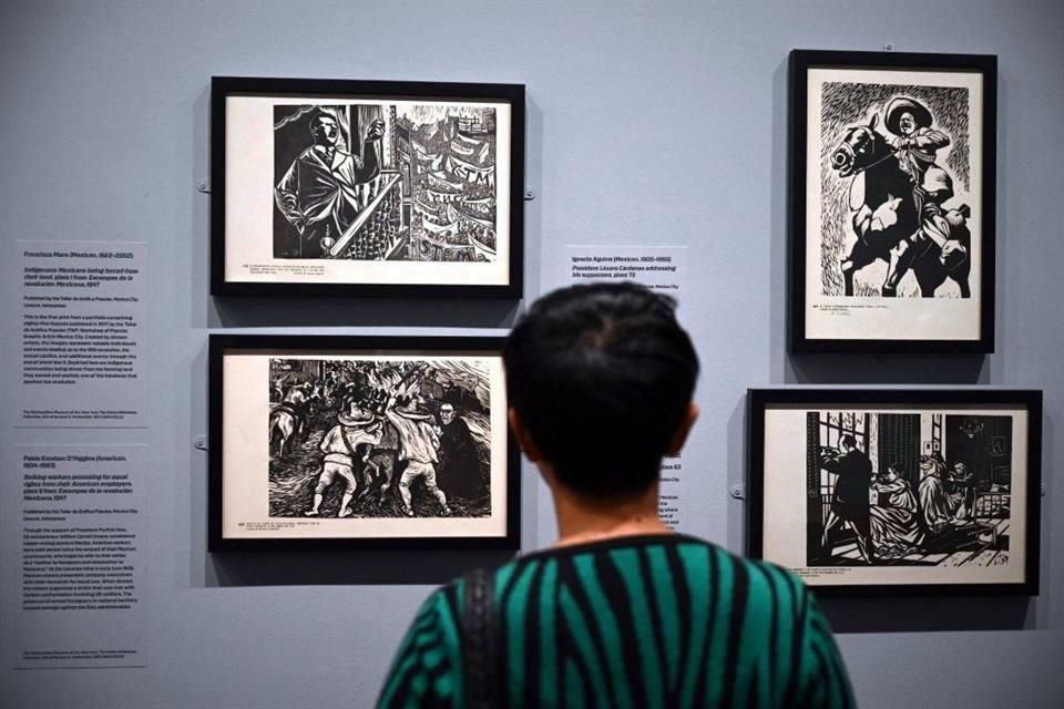 'Mexican Prints at the Vanguard (Gráfica mexicana a la vanguardia)' permanecerá en exhibición hasta el 5 de enero de 2025.