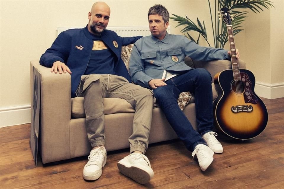 Para festejar los 30 años del lanzamiento del álbum 'Definitely Maybe', material debut de Oasis, el Manchester City presentó un nuevo jersey