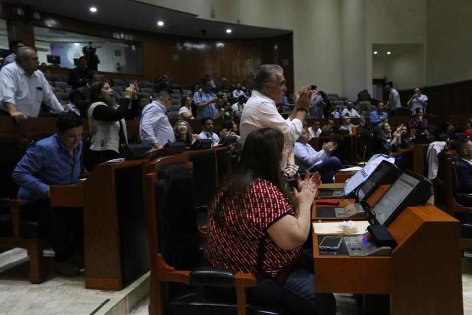 Diputados locales de Jalisco, excepto de Morena y aliados, rechazaron respaldar la reforma judicial a aprobada en el Congreso de la Unión.