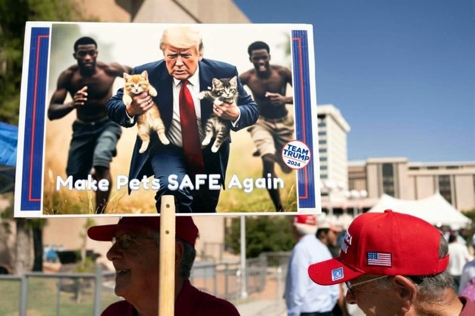 Donald Trump dijo que realizará expulsiones masivas en Springfield, la ciudad en la que acusó a los migrantes haitianos de comer mascotas.