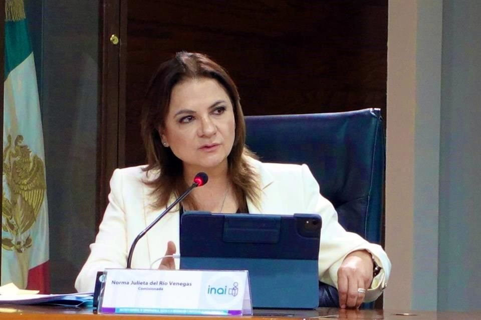 La comisionada recordó que, gracias al INAI, la Suprema Corte frenó el Padrón Nacional de Usuarios de Telefonía Móvil.