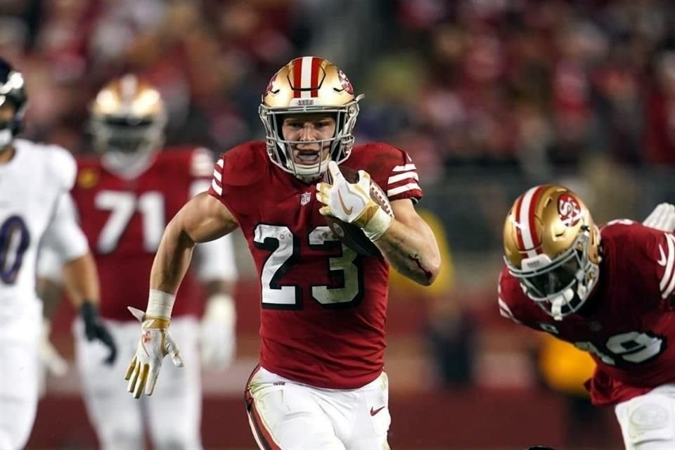 McCaffrey había sido retirado de último momento para el partido inaugural el lunes por la noche contra los Jets, en la Semana 1.