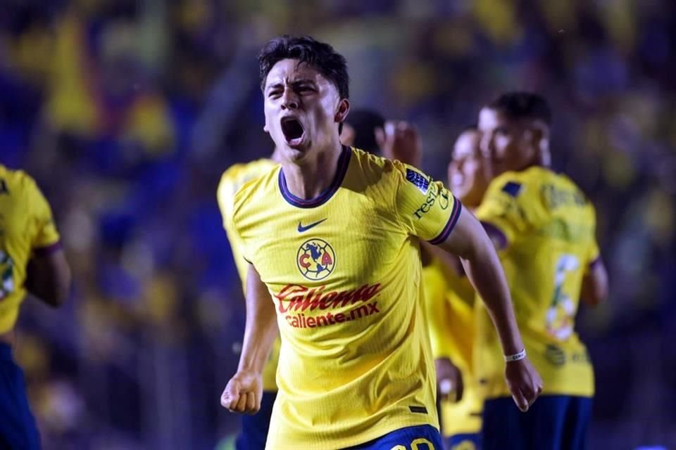 Ramón Juárez, canterano americanista, marcó el único gol de las Águilas para quedarse con el Clásico Nacional y volver al triunfo.