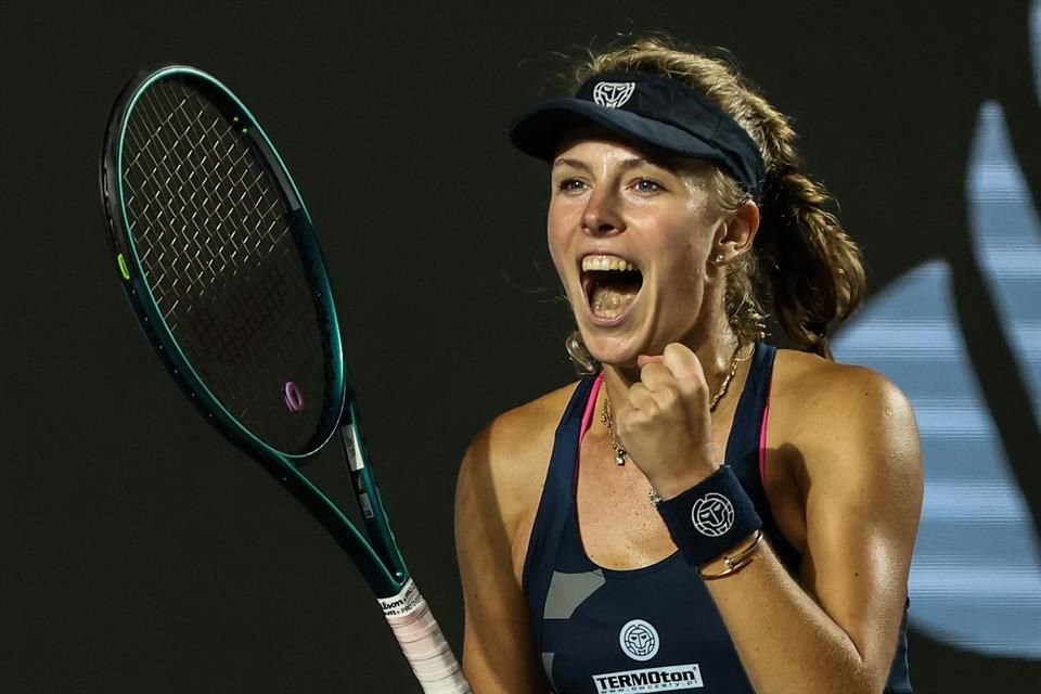 Mañana, Frech disputará el título del abierto jalisciense frente a la australiana Olivia Gadecki.