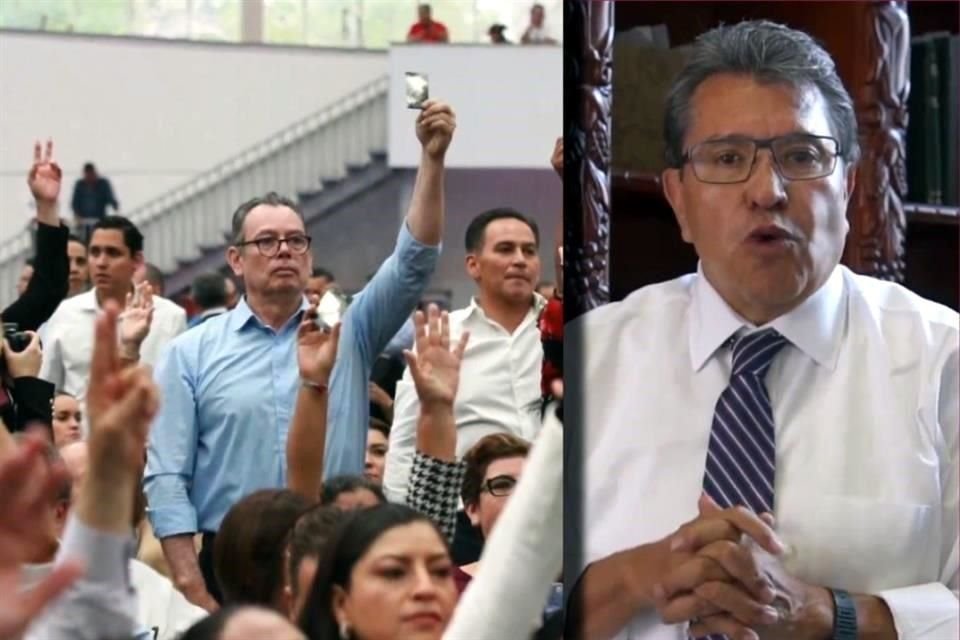 Ricardo Monreal, coordinador de diputados de Morena, aseguró que la aprobación de la reforma judicial cumplió con todas las formalidades legales.