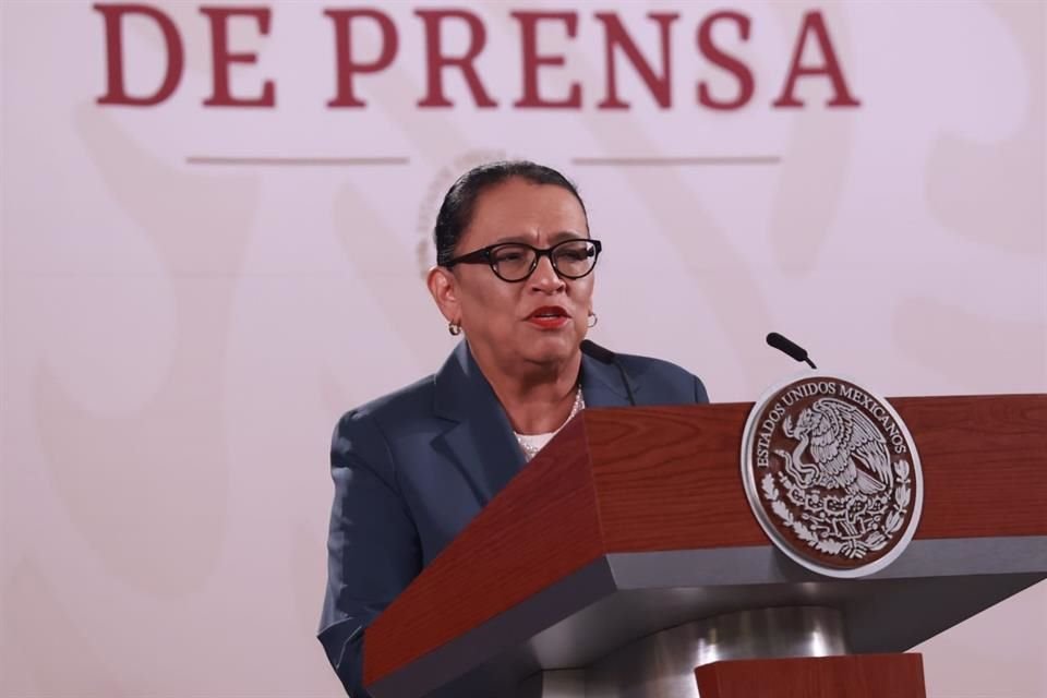 Rosa Icela Rodríguez, titular de SSPC.