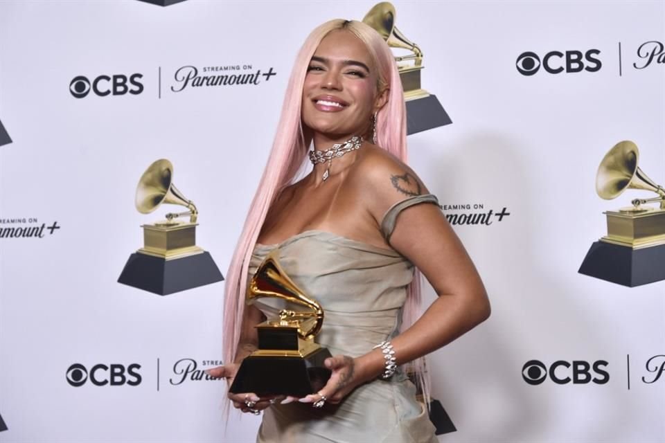 Karol G competirá por el premio de Álbum del Año y Mejor Álbum de Música Urbana por 'Mañana Será Bonito'.