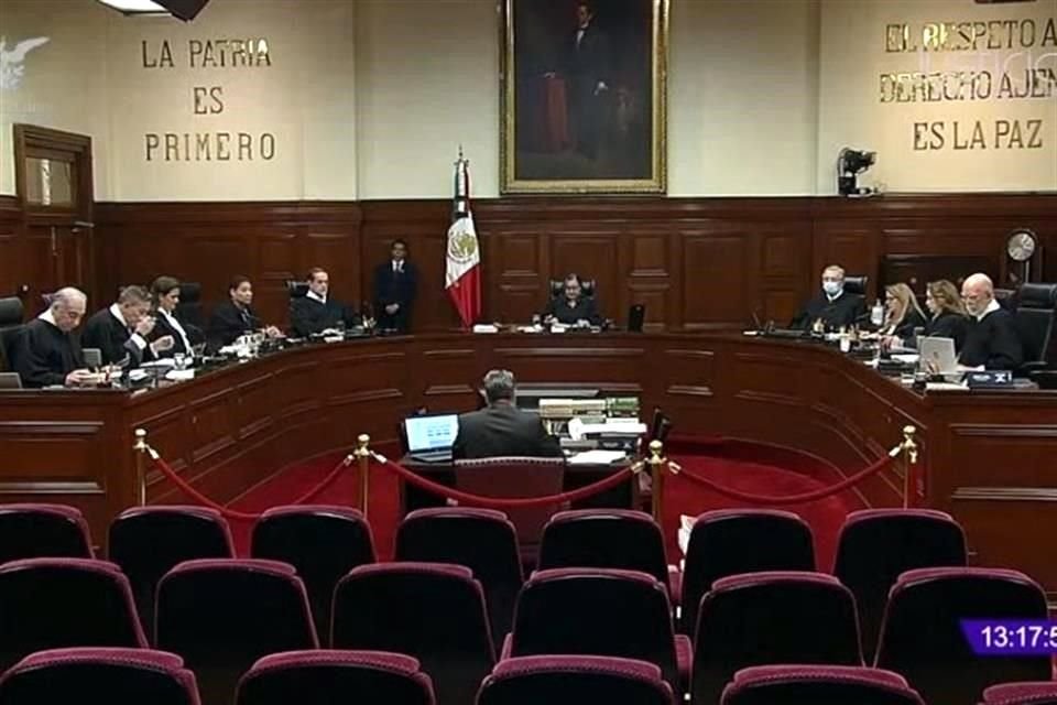 El Pleno de la Corte retomó este martes sus sesiones públicas, luego de un paro de dos semanas.