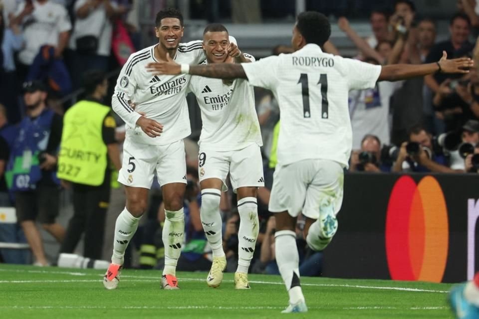 El Real Madrid sumó sus primeros tres puntos.