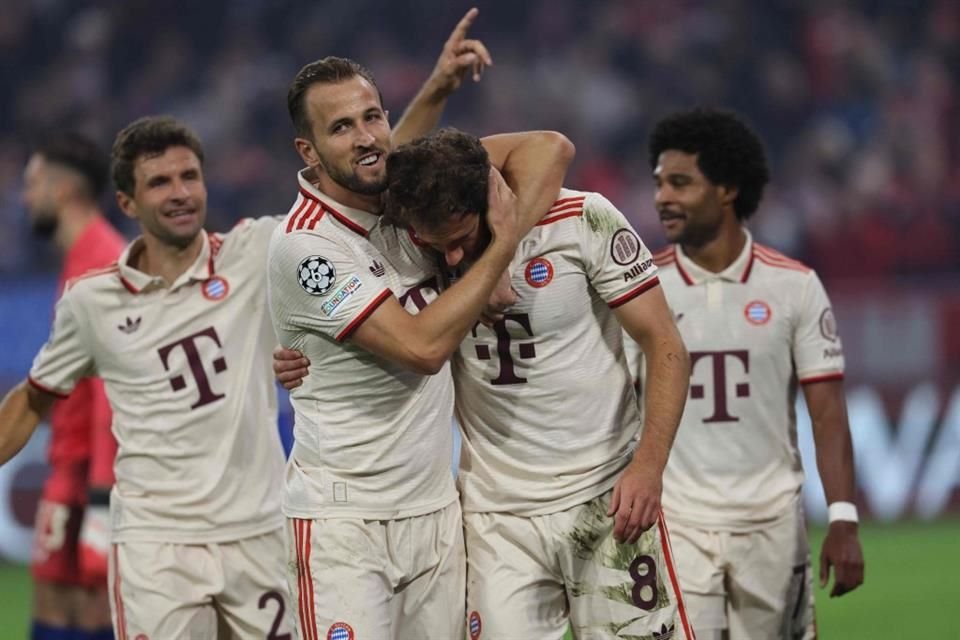 El Bayern Múnich estuvo cerca de la decena de goles.