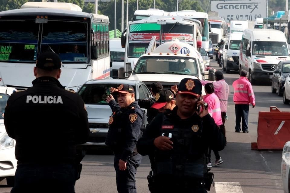 El motociclista fue arrollado por un tráiler en Avenida Insurgentes Norte.