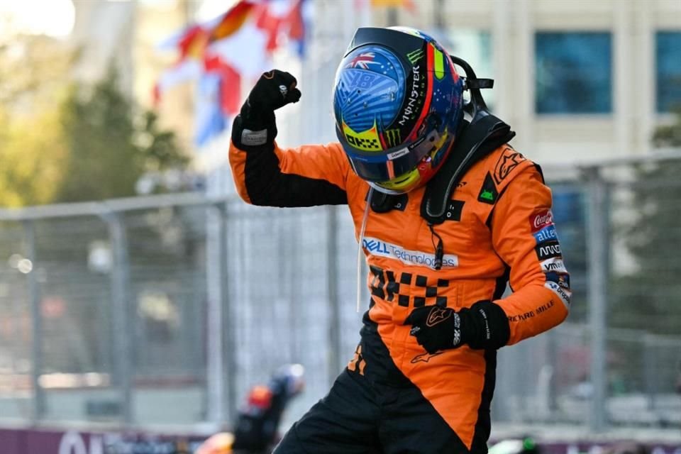 Oscar Piastri obtuvo calificación perfecta en el ranking semanal de la F1.