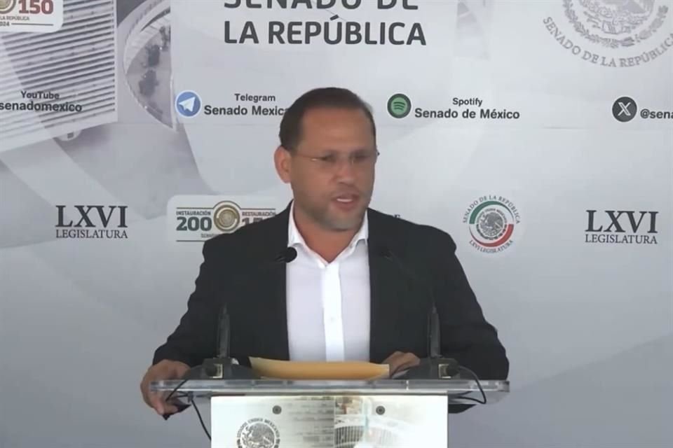 Daniel Barreda, senador de Movimiento Ciudadano.