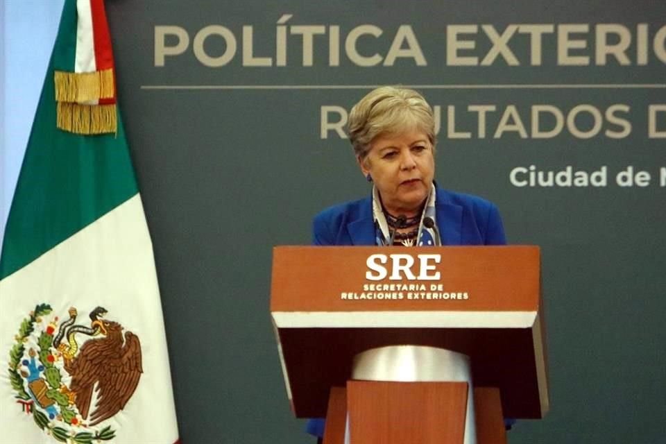 Bárcena se reunió con  integrantes del cuerpo diplomático acreditado en México.