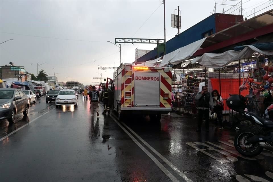 El hecho ocurrió en Jesús Carranza y Eje 1 Norte, en la Colonia Morelos, donde un hombre resultó lesionado.