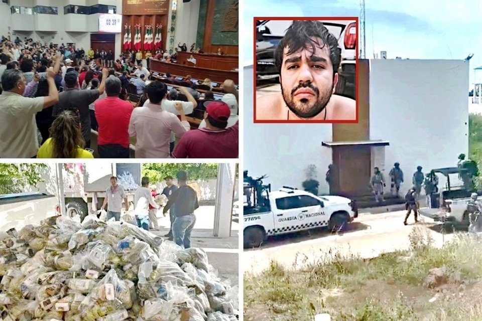 En medio de violencia entre cárteles y afectaciones a la actividad económica, Gobernador enfrenta protestas por parte de alumnos de UAS.