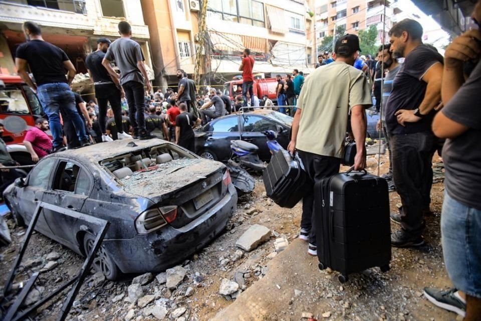 Israel lanzó ataque en los suburbios de Beirut en el murieron 12 personas, incluido Ibrahim Akil, un alto mando de Hezbolá buscado por EU.