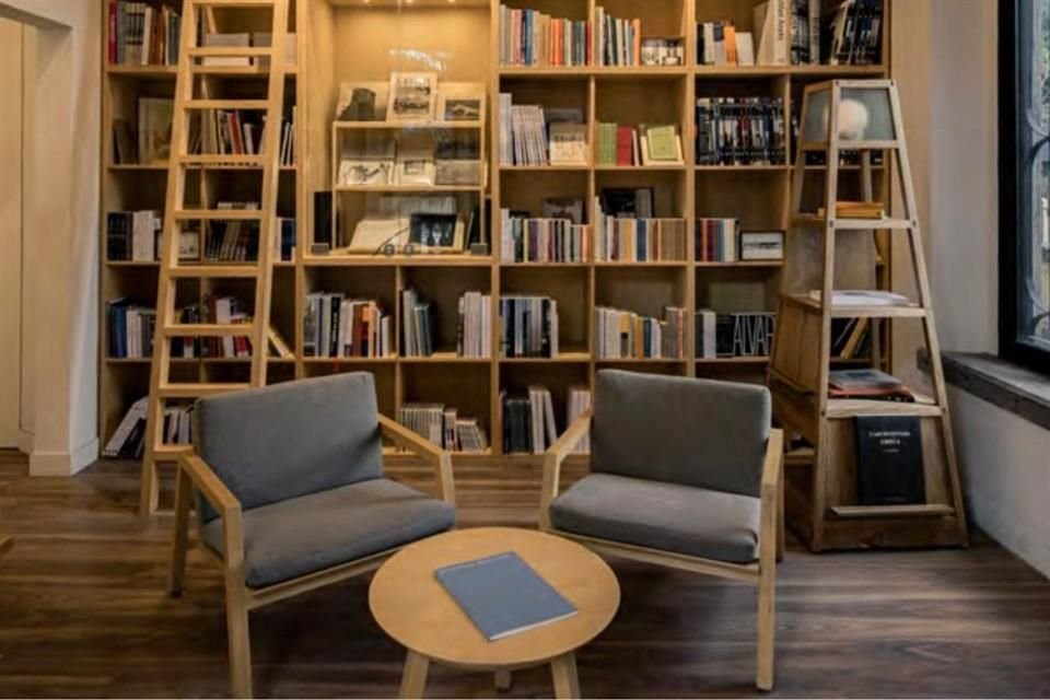 Aspecto de la librería Artlecta, especializada en libros de arte y arquitectura.