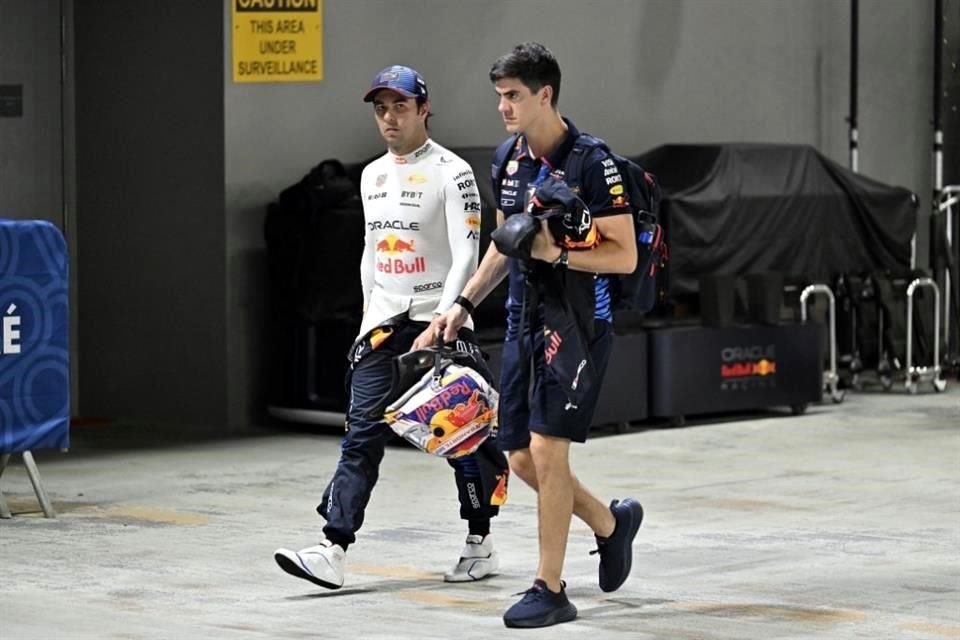 Checo Pérez buscará reponerse en el Gran Premio de Singapur.