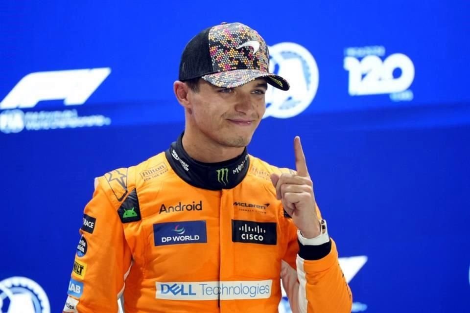 Lando Norris busca seguirle metiendo presión a Max Verstappen en el Campeonato de Pilotos, por lo que se mostró contento por quedarse con la pole en Singapur.