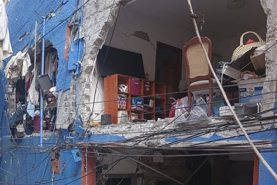 La explosión se registró en la Colonia Los Reyes, alcaldía Coyoacán.