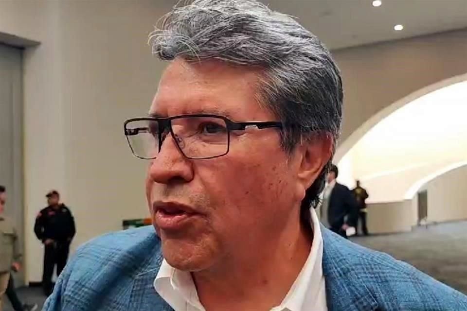 Ricardo Monreal, coordinador de los diputados de Morena.