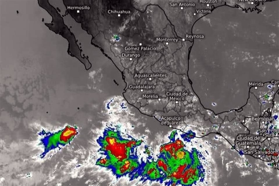 A las 15:30 horas, el centro del ciclón tropical se encontraba a 265 km al sur-suroeste de Lagunas de Chacahua, Oaxaca, y a 280 km al sur de Punta Maldonado, Guerrero.