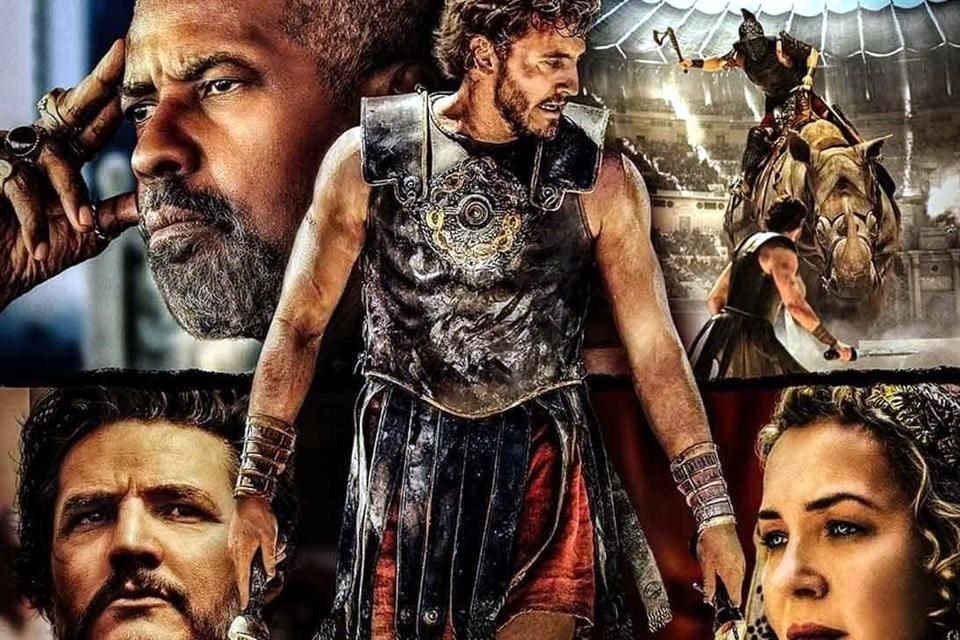 Un nuevo tráiler de 'Gladiador 2', con Paul Mescal y Pedro Pascal, fue lanzado este lunes, presentando imágenes emocionantes y violentas.